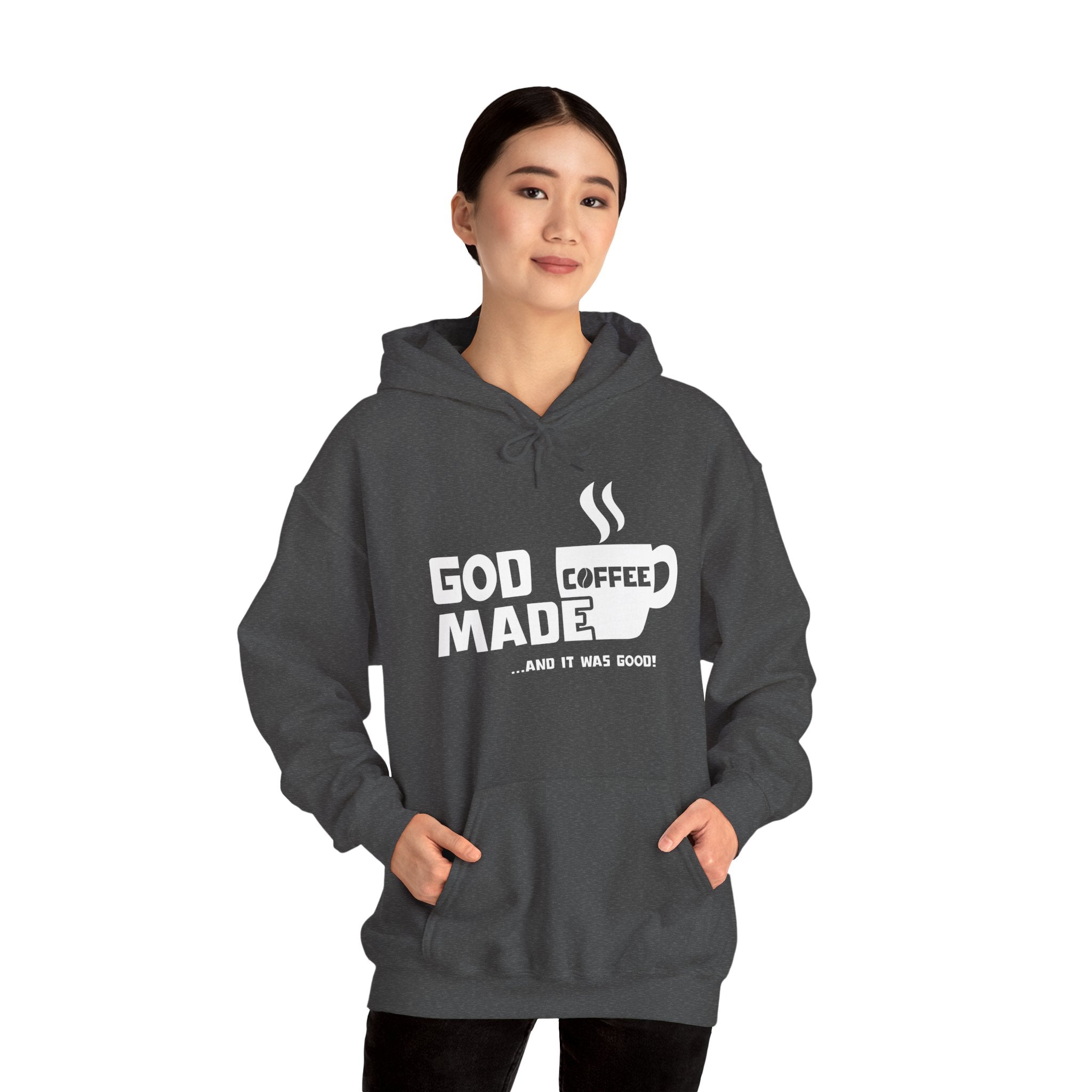 "God Made Coffee" Hoodie Pullover