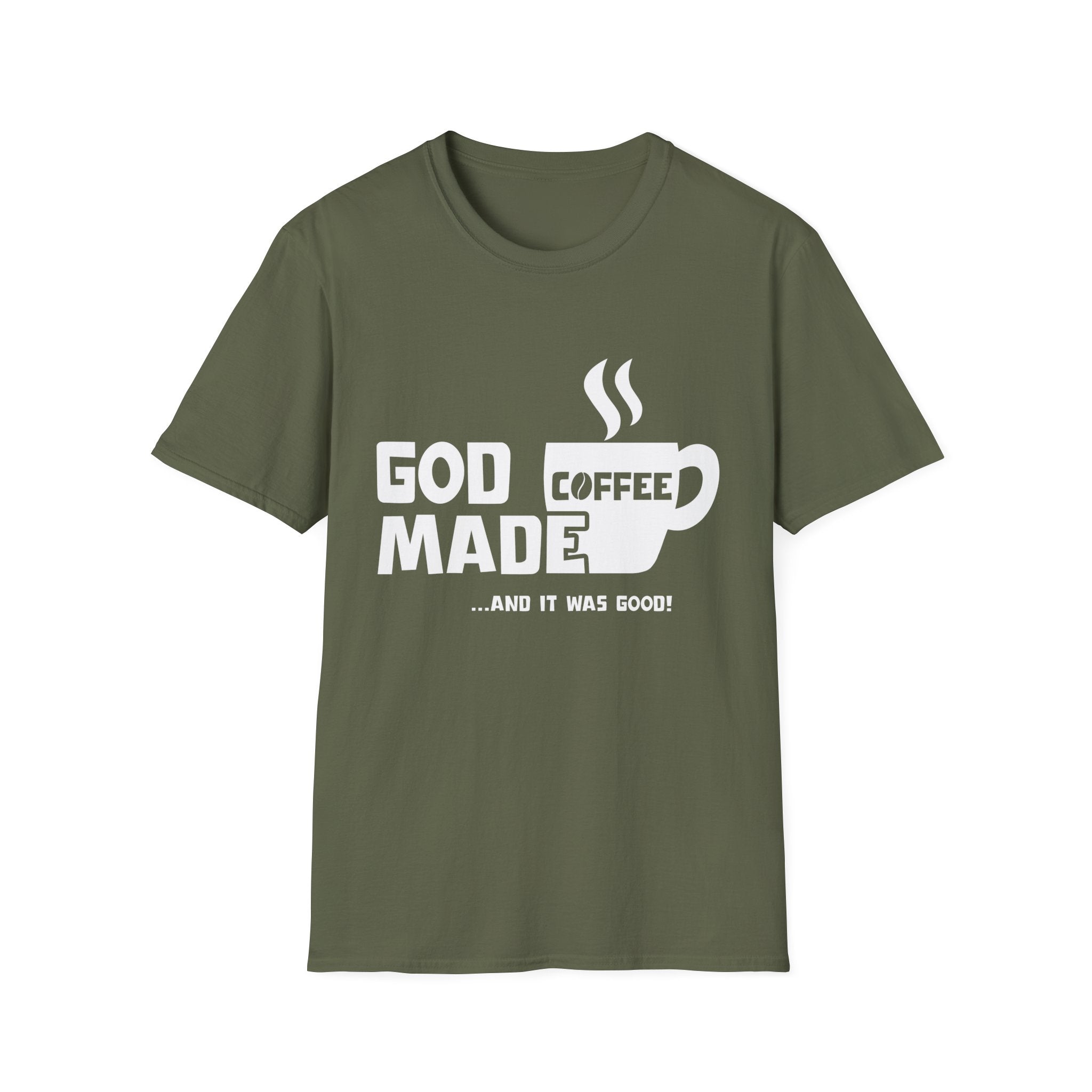 "God Made Coffee" T-Shirt