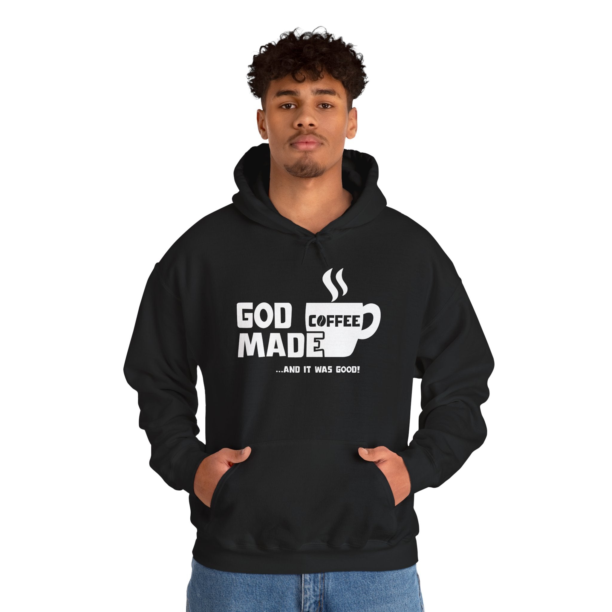 "God Made Coffee" Hoodie Pullover