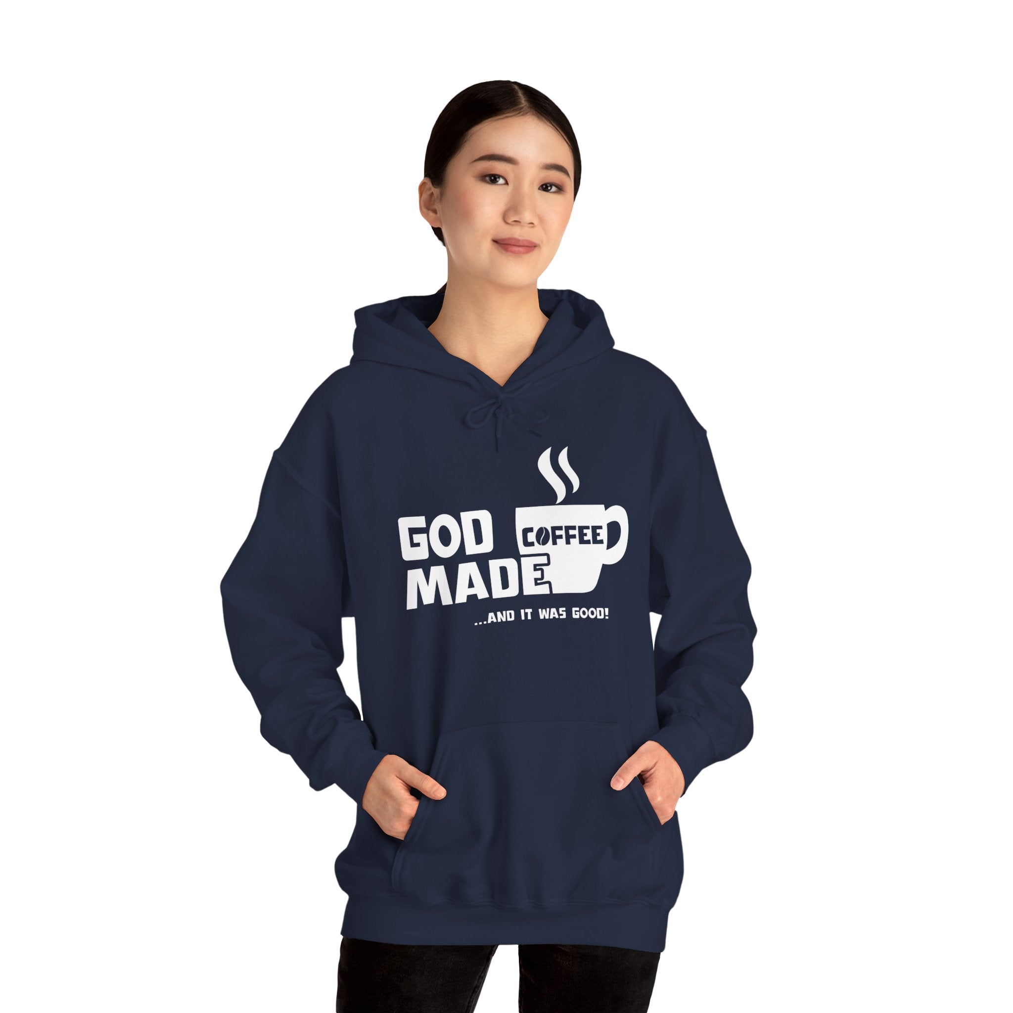 "God Made Coffee" Hoodie Pullover
