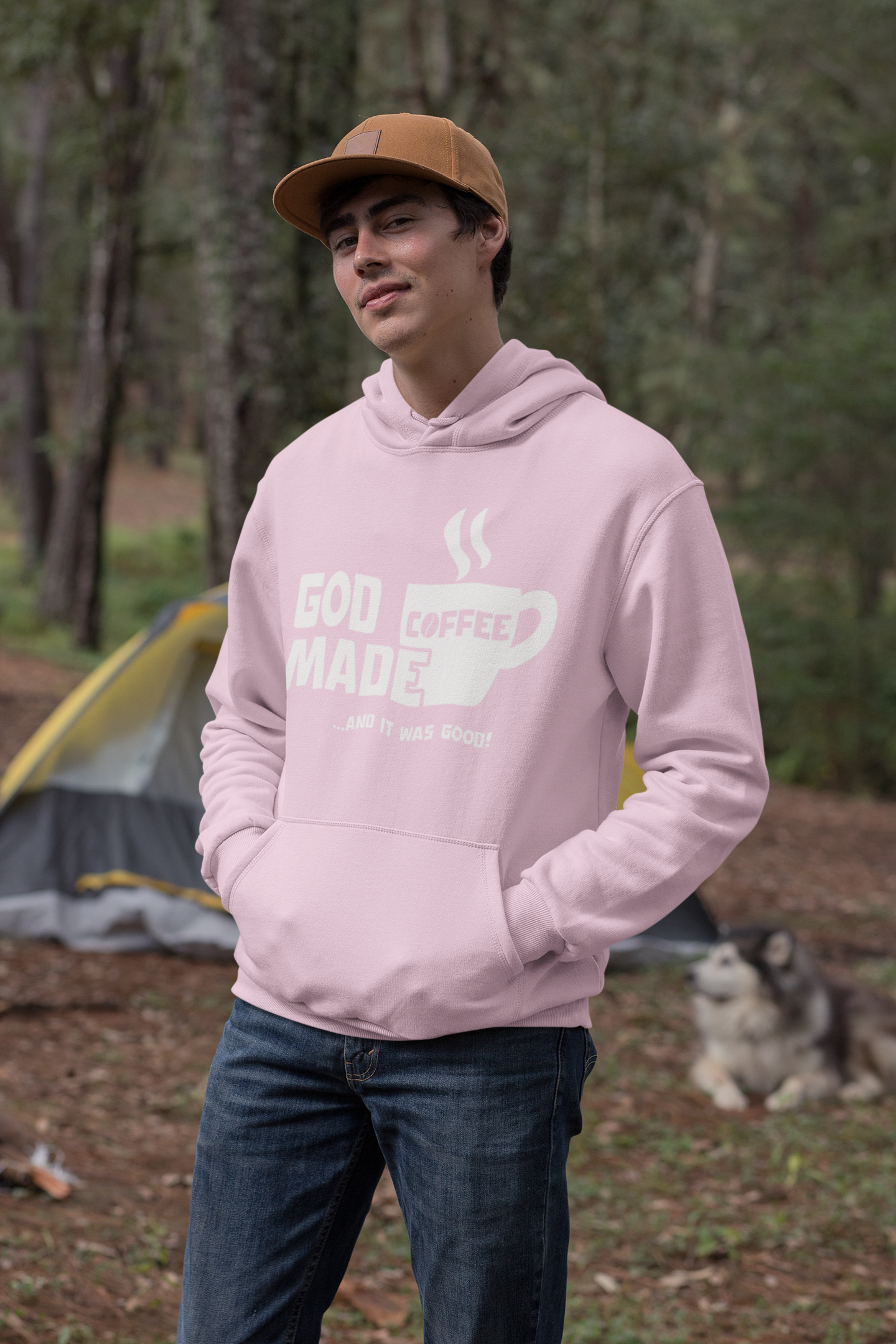 "God Made Coffee" Hoodie Pullover