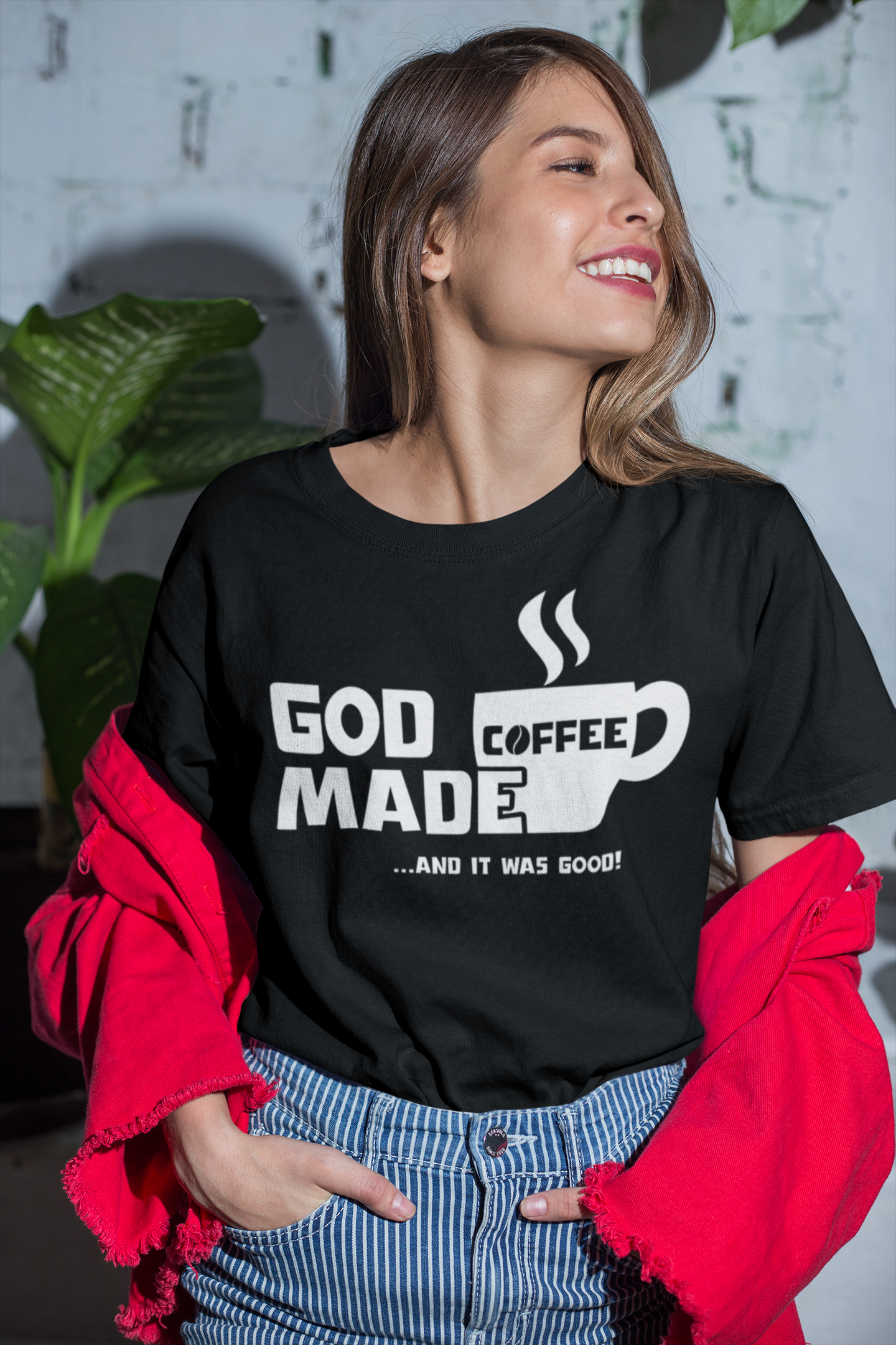 "God Made Coffee" T-Shirt