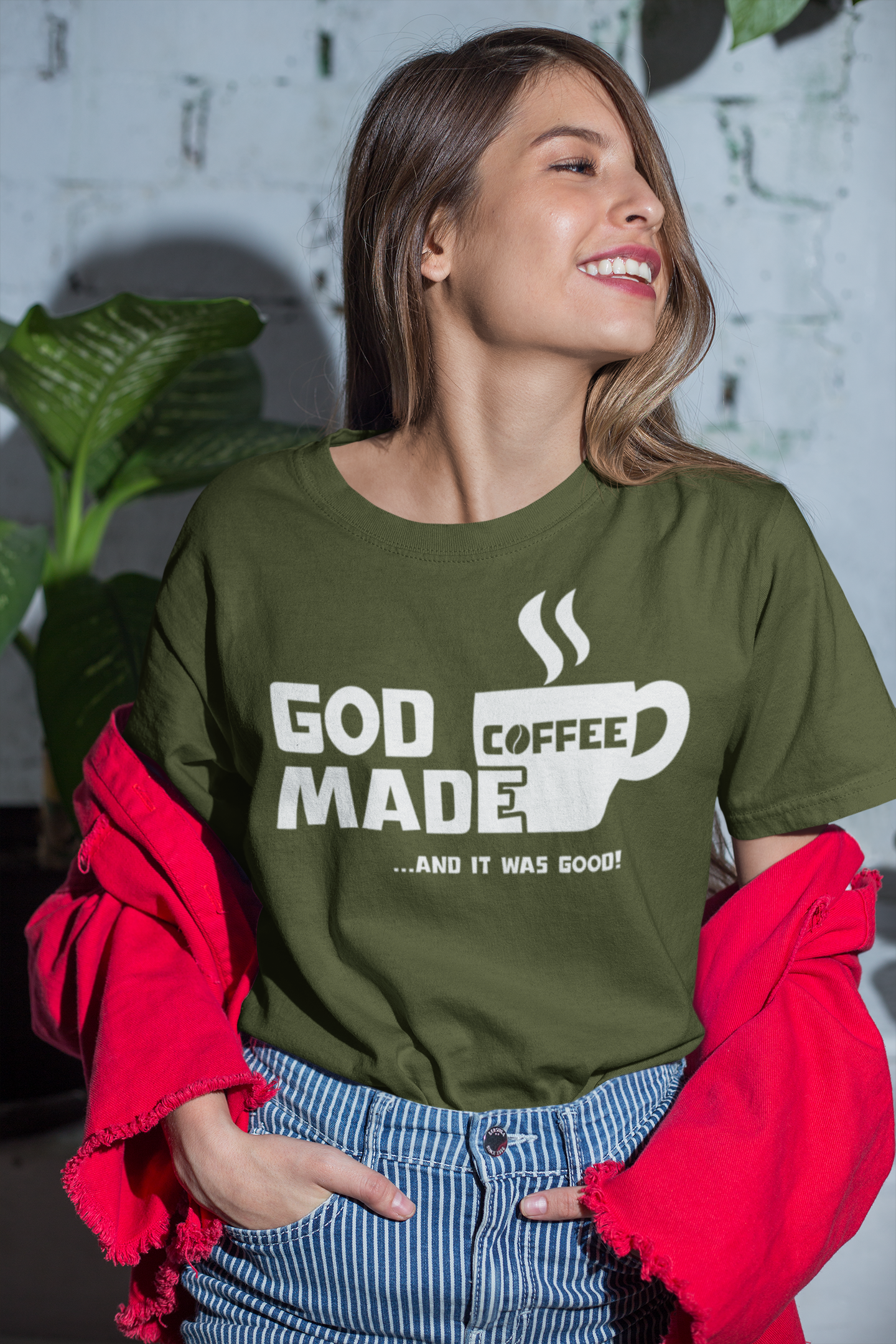 "God Made Coffee" T-Shirt