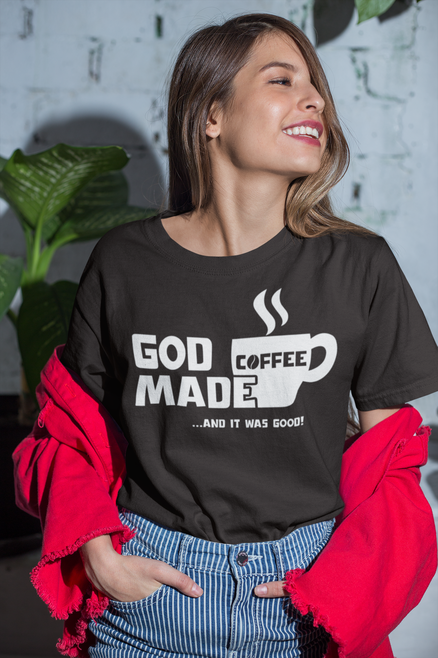 "God Made Coffee" T-Shirt