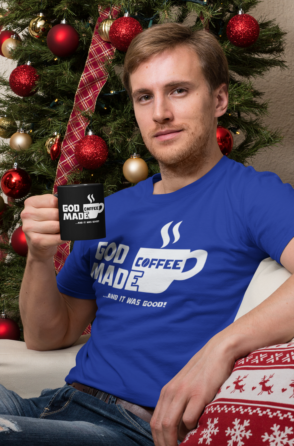 "God Made Coffee" T-Shirt