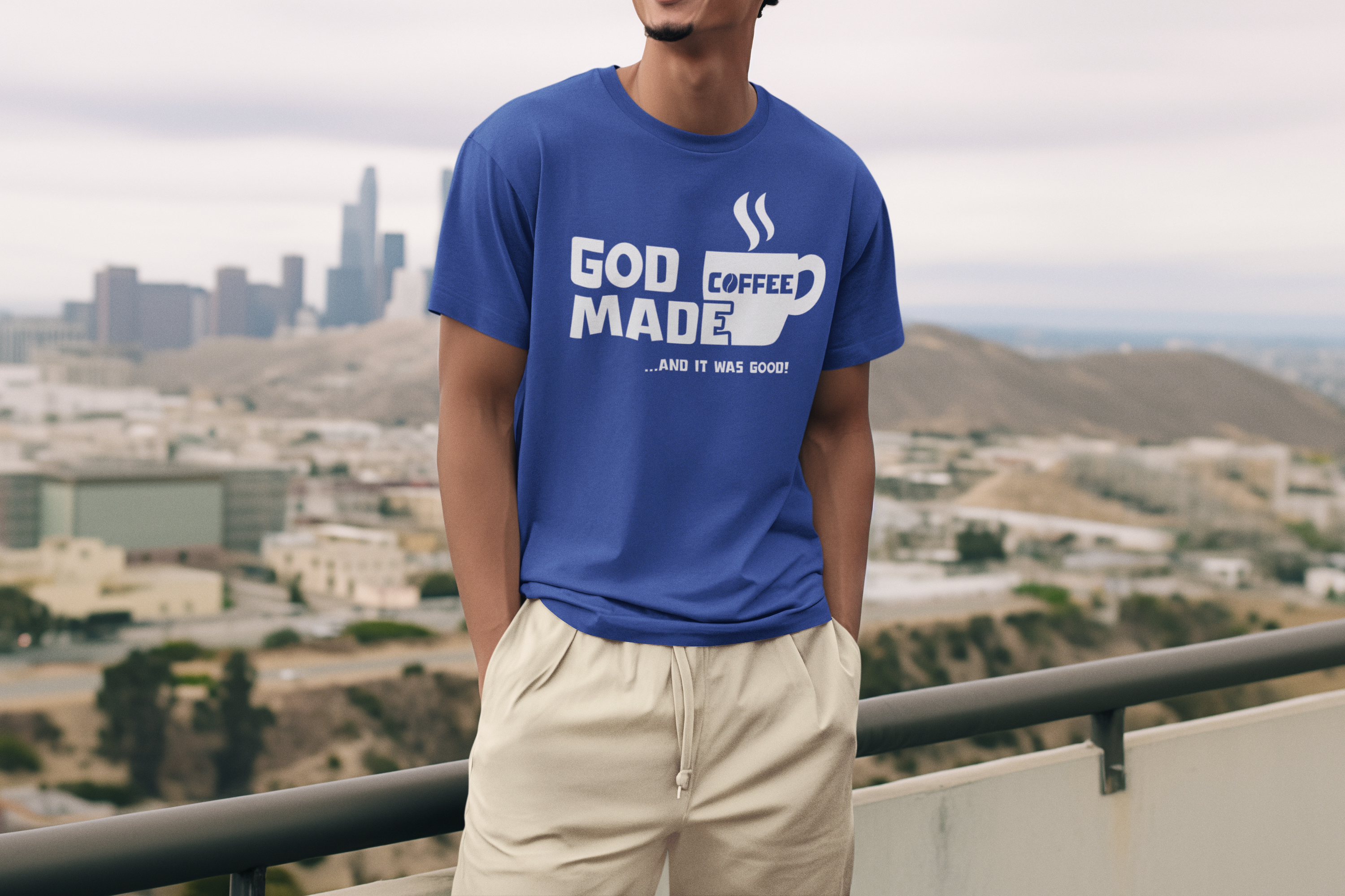 "God Made Coffee" T-Shirt
