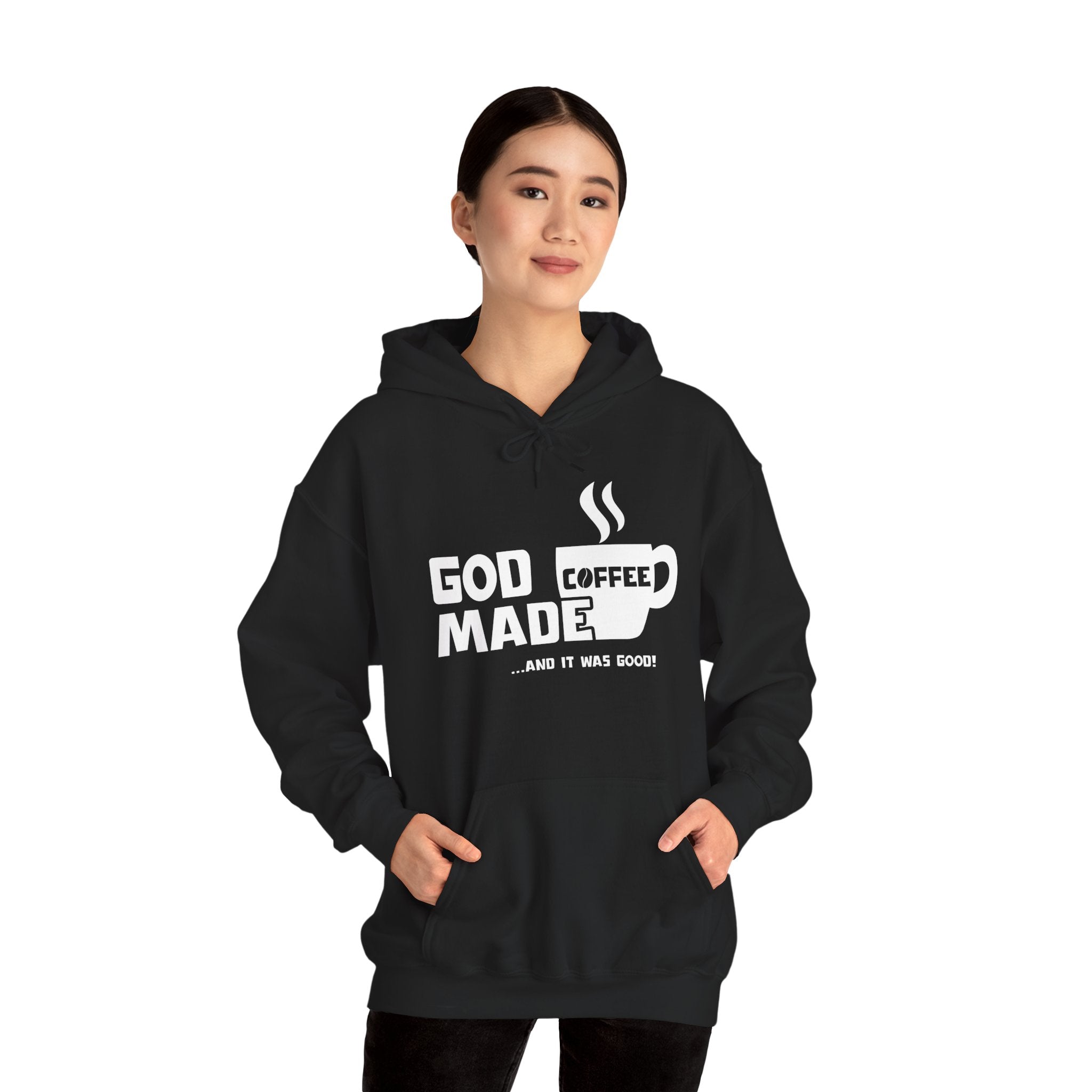 "God Made Coffee" Hoodie Pullover