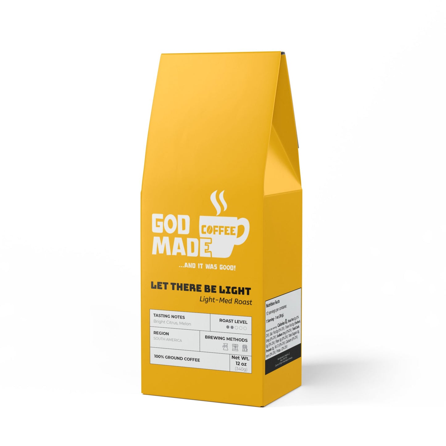 "Let There Be Light" (Light-Medium Roast)